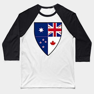 CANZUK Shield Baseball T-Shirt